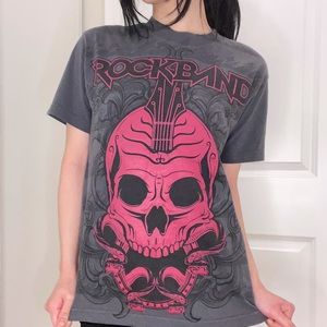 Rare Y2K Rockband Graphic T Shirt